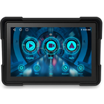 Pantalla Táctil para Moto 5” con Android Auto y CarPlay Inalámbrico | Display IPS Bluetooth IP67 con Soporte Universal para Navegación y Multimedia